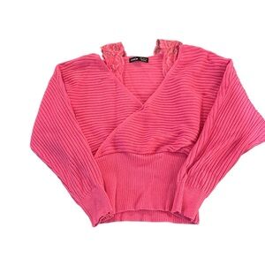 Pink long sleeve Top